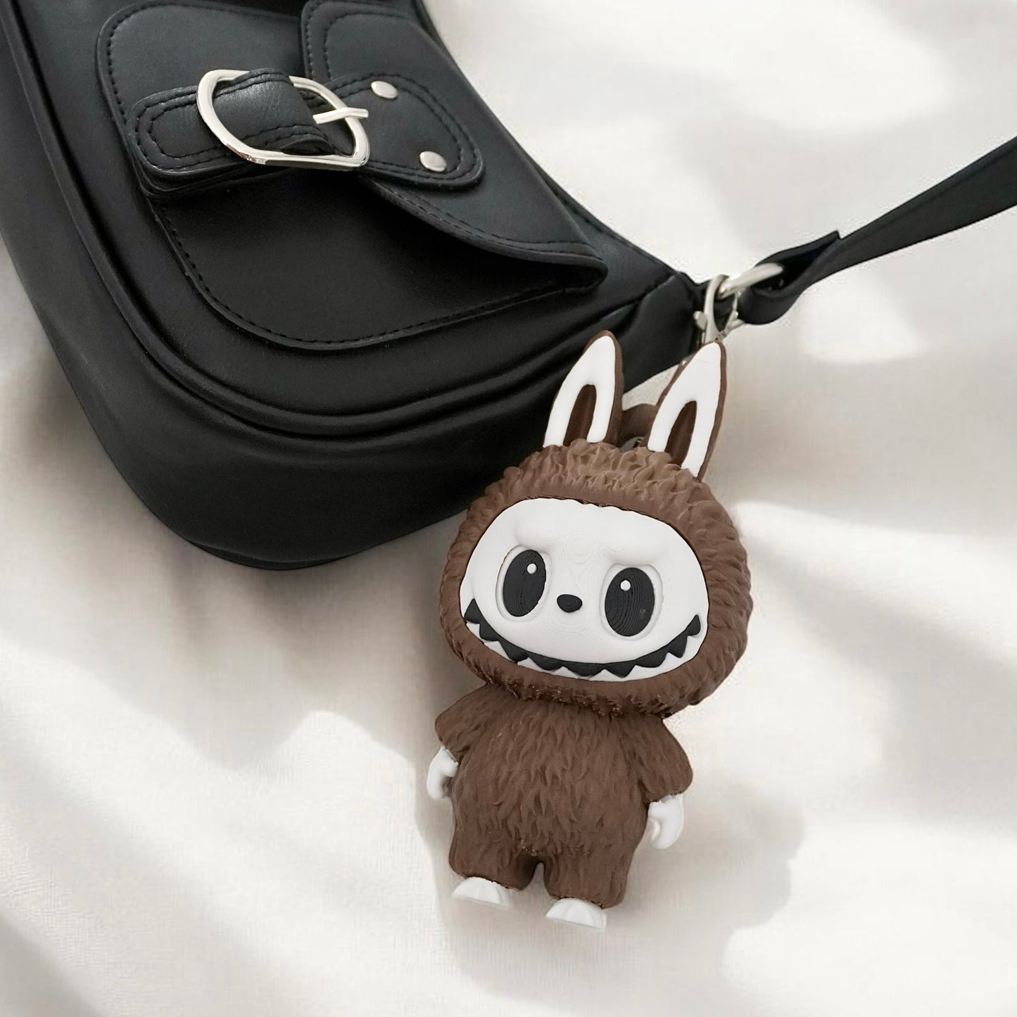 3D Printed Labubu Figure β Customizable PLA Toy | Bag charm or Figurine | Kawaii Fantasy Art Toy