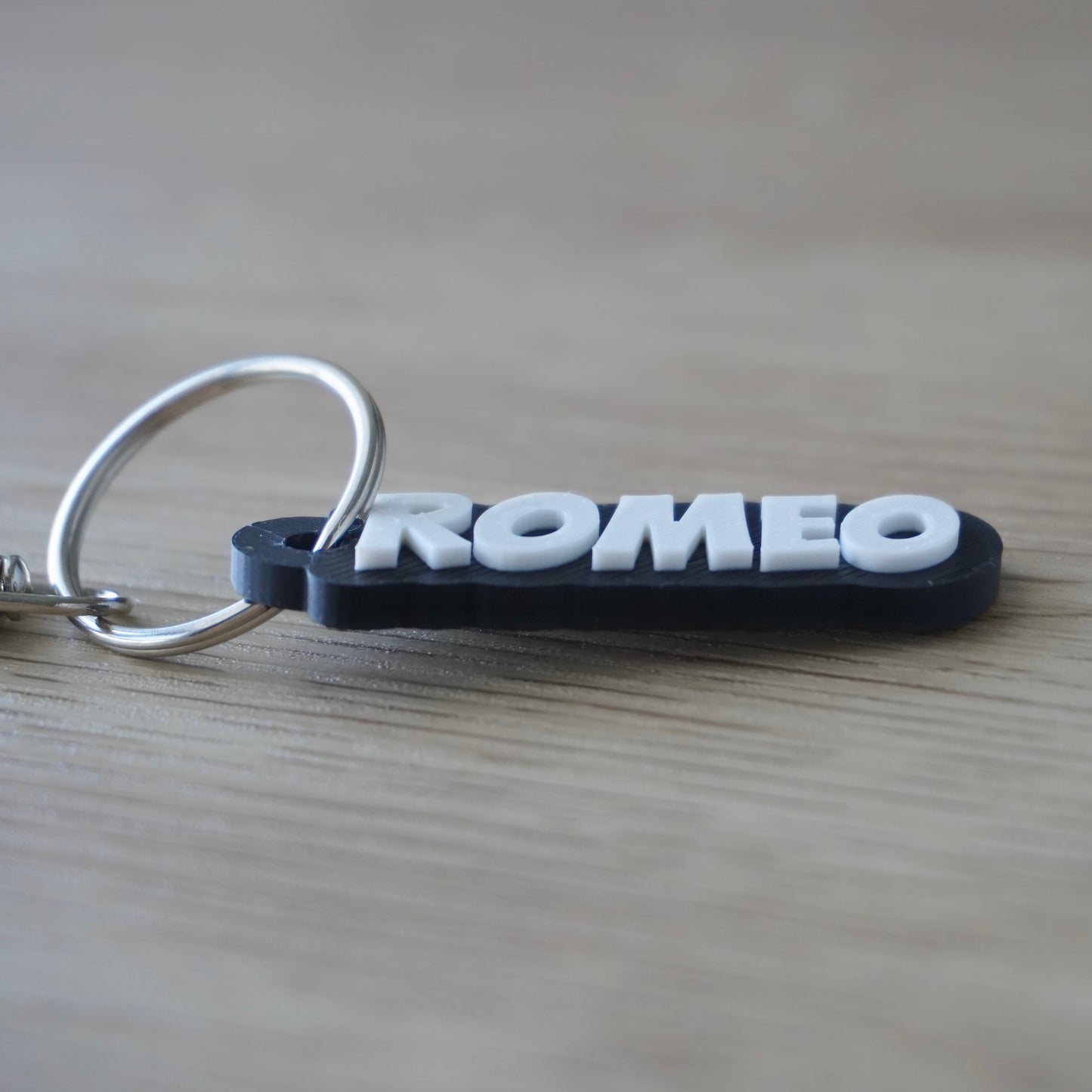 Customizable Name Tag Bag Charm – Personalized Keychain for Travel Lovers