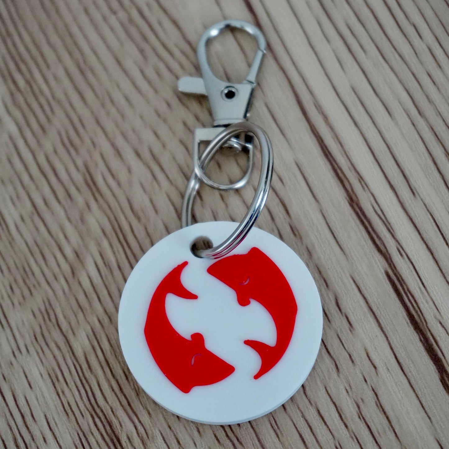 Zodiac Bag Charm with NFC – Personalized Astrology Keychain