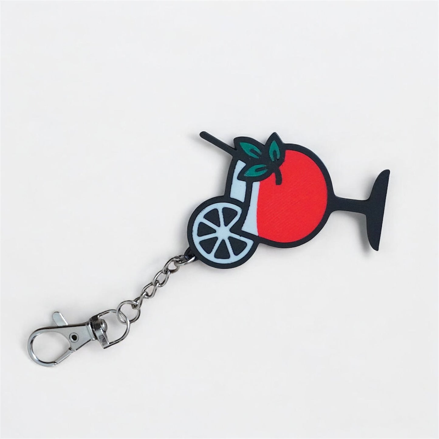 Cocktail Bag Charm – Fun & Colorful PLA Keychain Accessory