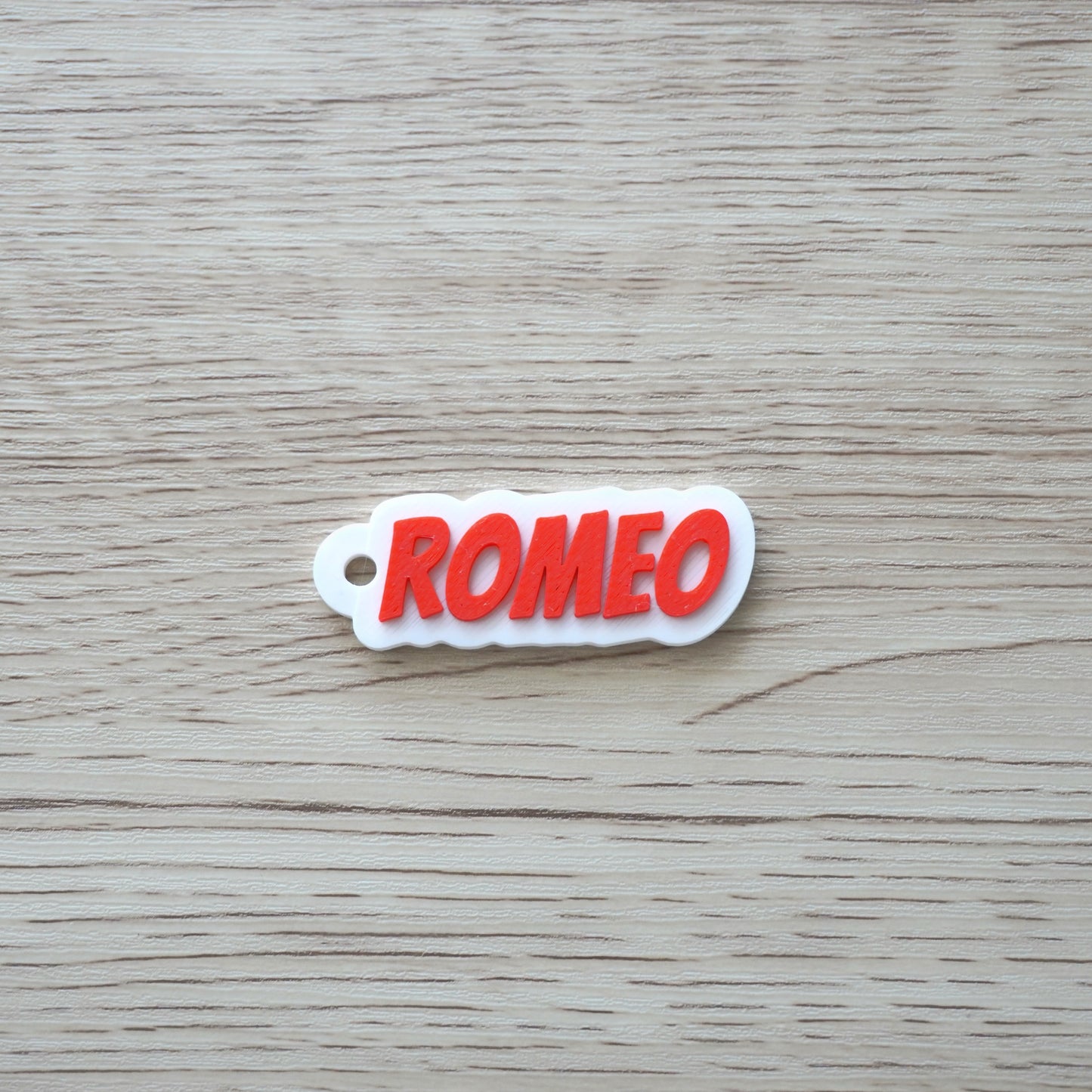 Customizable Name Tag Bag Charm – Personalized Keychain for Travel Lovers