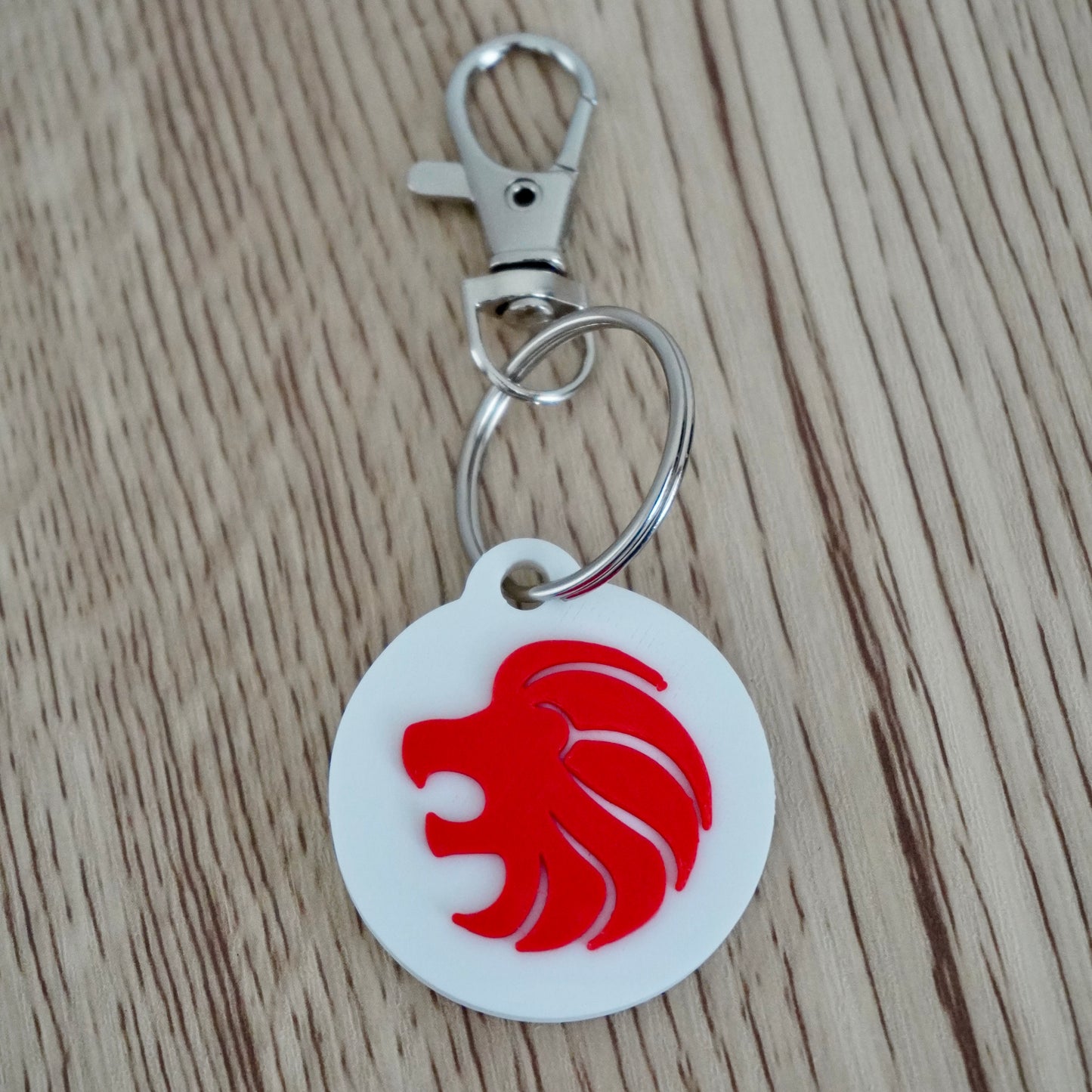 Zodiac Bag Charm with NFC – Personalized Astrology Keychain
