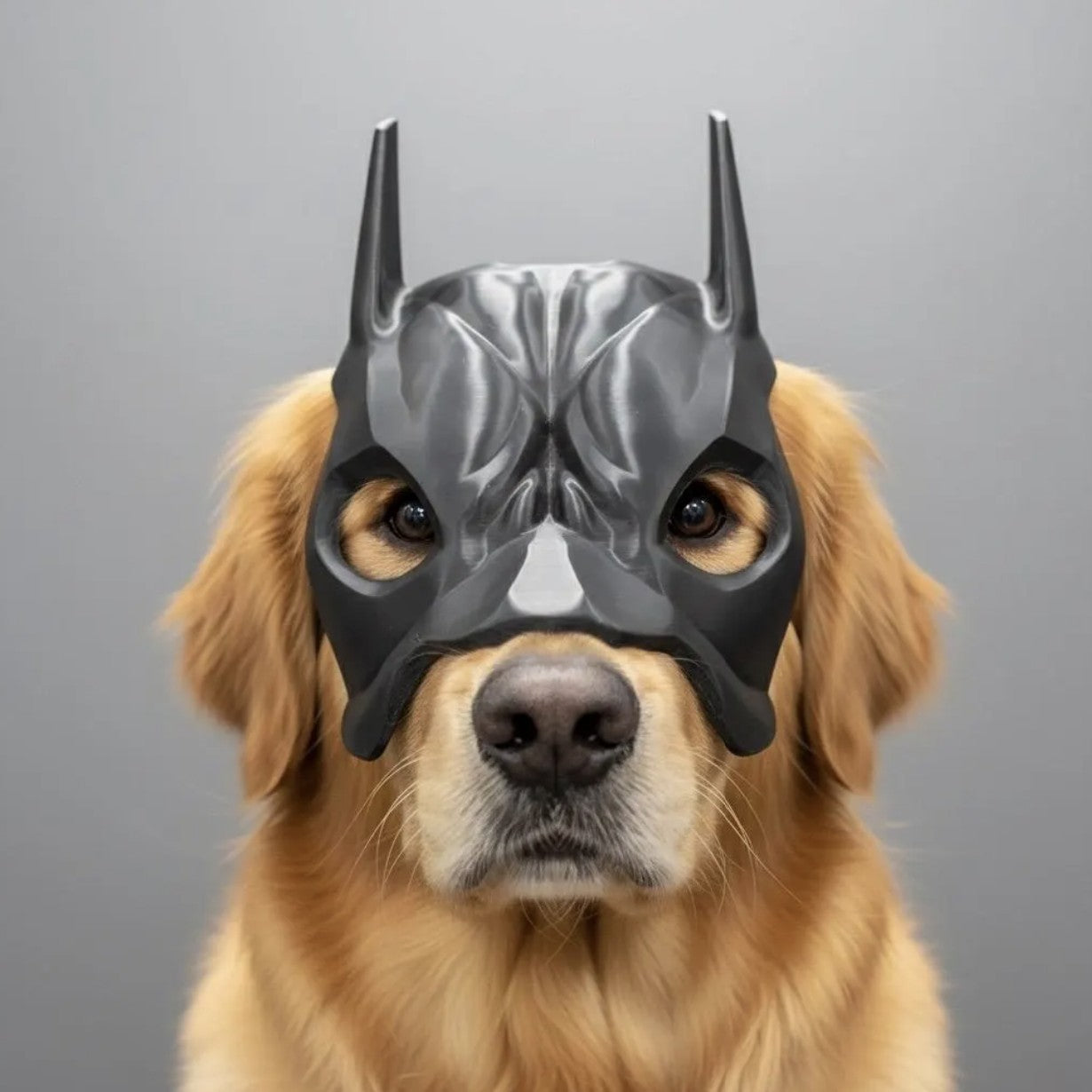 Batman Dog Mask, Pet Cosplay Costume for Halloween, Dogman Mask for Small & Large Breeds, Superhero Dog Mask, Dog Costume Accessories