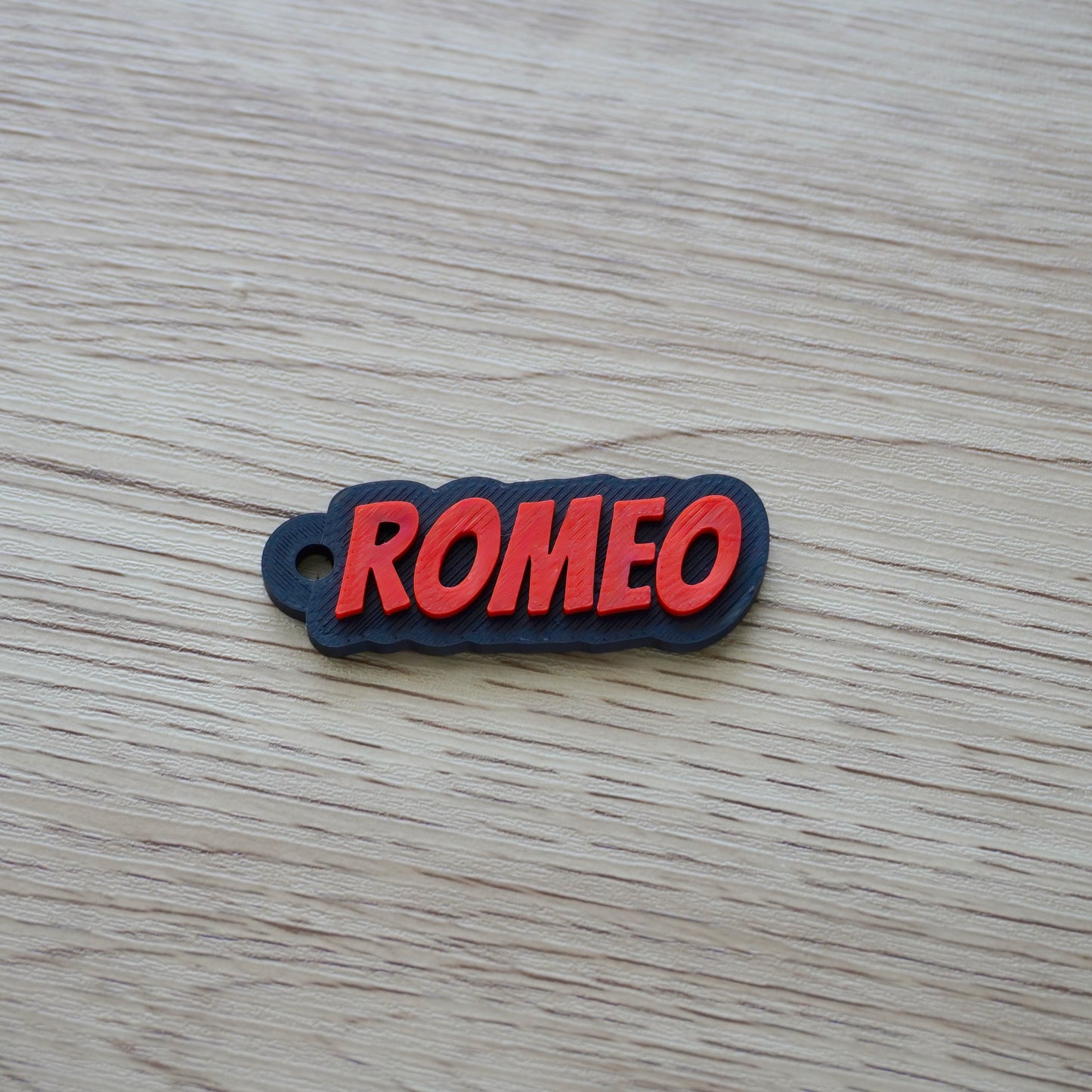 Customizable Name Tag Bag Charm – Personalized Keychain for Travel Lovers
