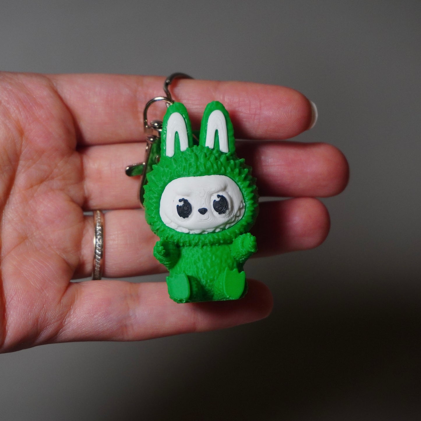 Custom Labubu-Inspired Bag Charm & Keychain
