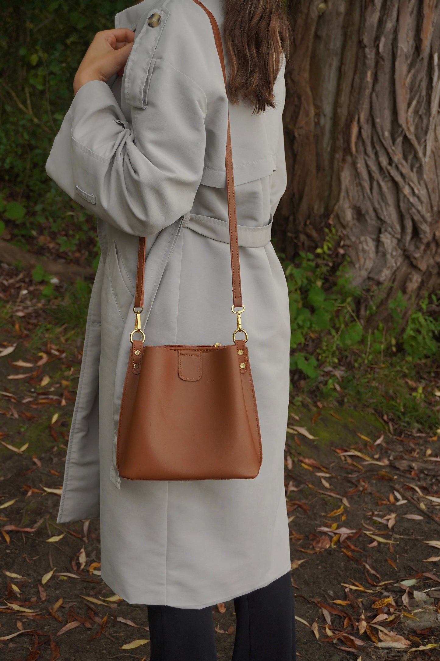 Leather crossbody bag Long strap bags for women High quality handbag (Luna handbag by Rotta) rotta.ca