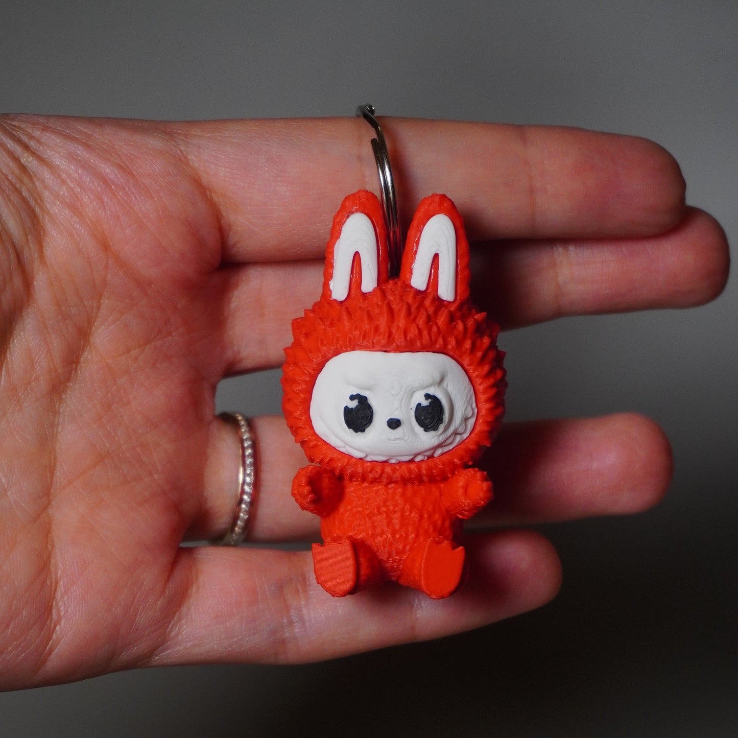 Custom Labubu-Inspired Bag Charm & Keychain