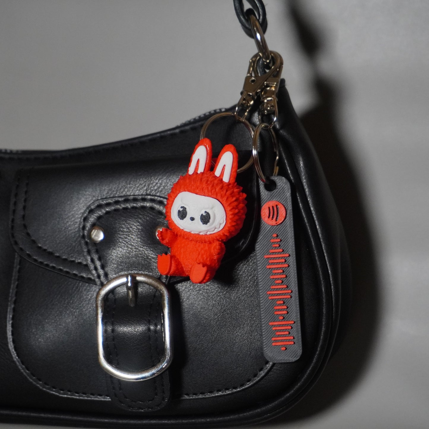 Custom Labubu-Inspired Bag Charm & Keychain