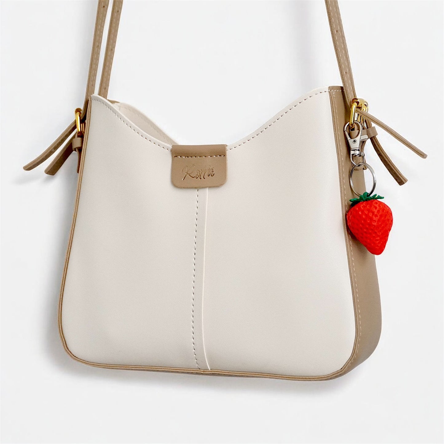 Strawberry Bag Charm – Lightweight, Durable & Customizable