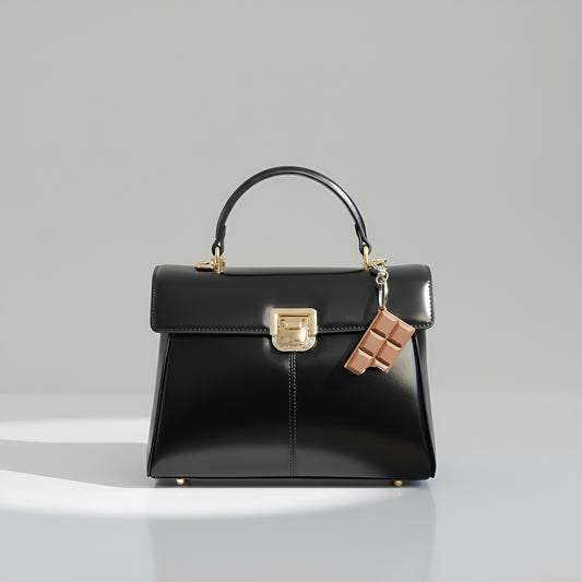 Chocolate Bar Bag Charm with NFC