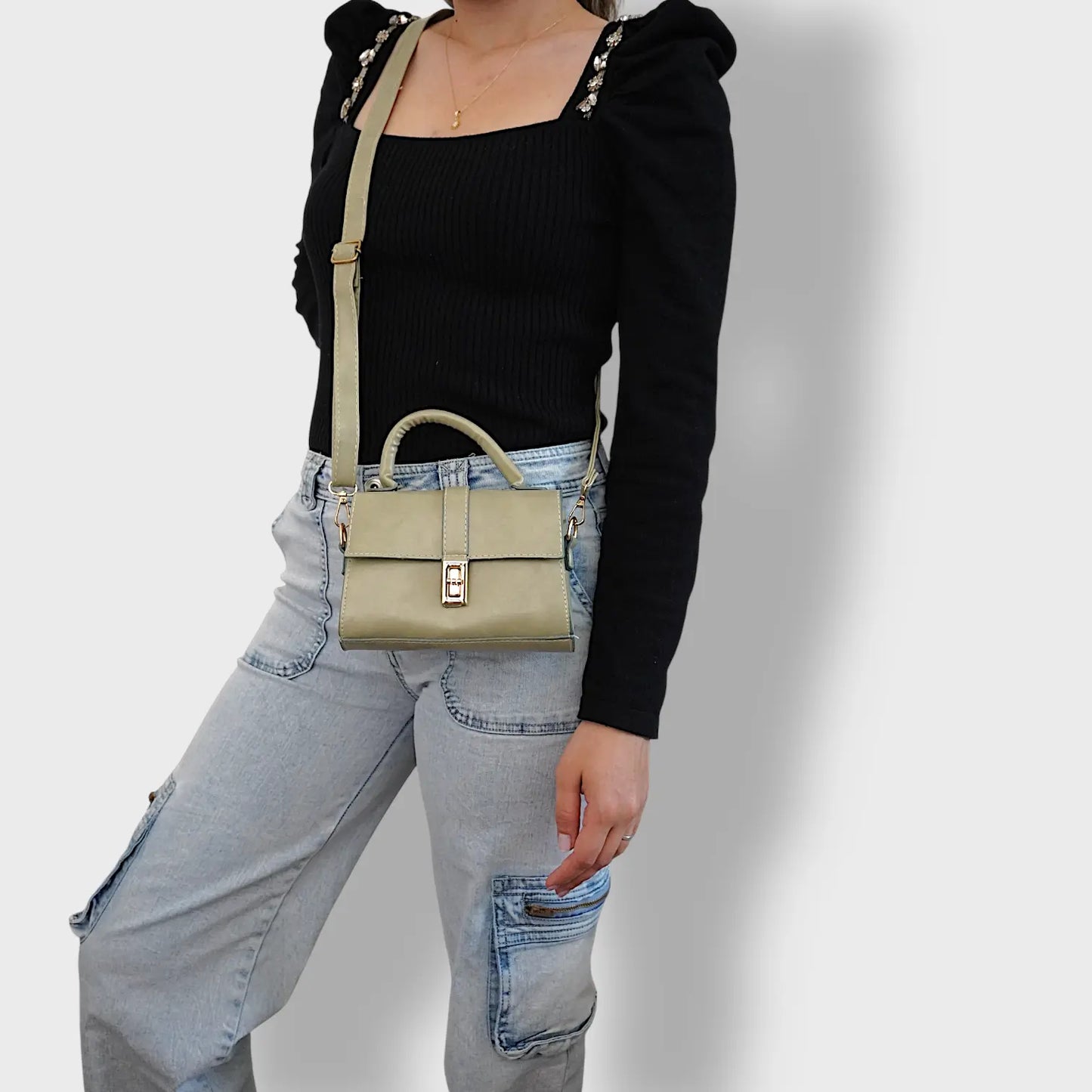 BLISS - Compact Vegan Mini Bag with Twist Closure rotta.ca