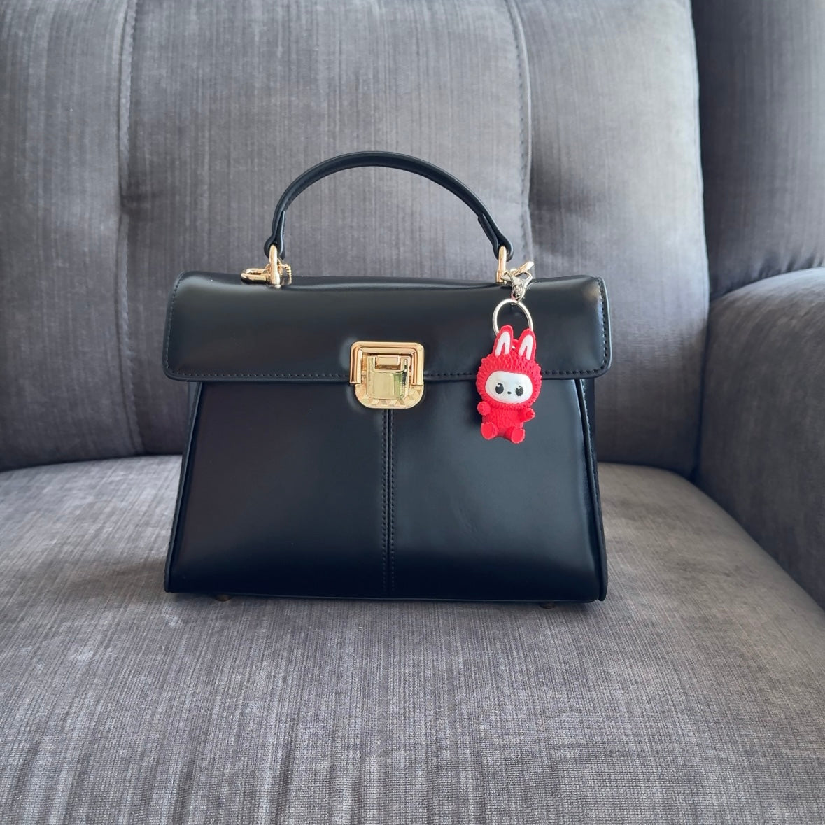 Custom Labubu-Inspired Bag Charm & Keychain