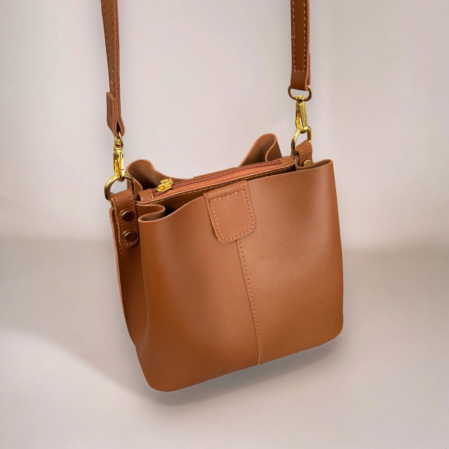 Leather crossbody bag Long strap bags for women High quality handbag (Luna handbag by Rotta) rotta.ca
