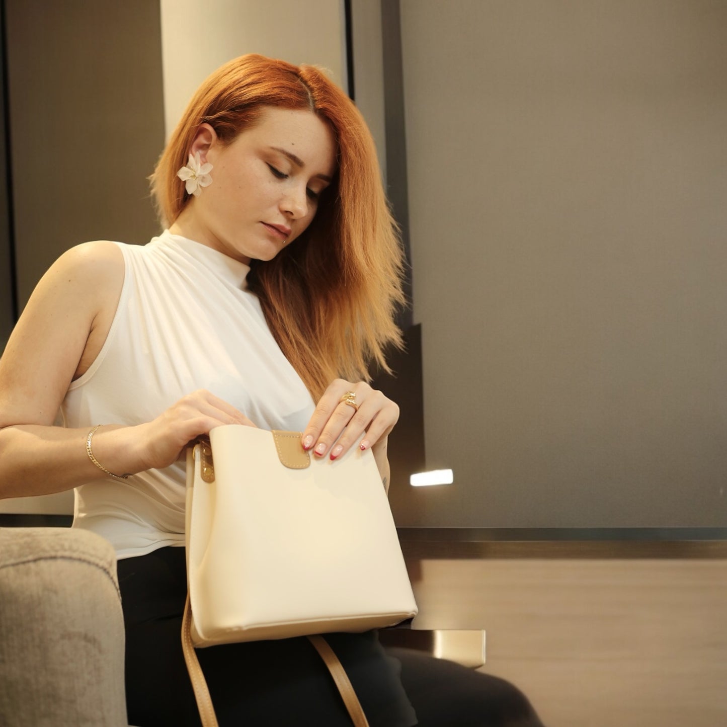 Luna bag by Rotta - Bucket bag vegan leather