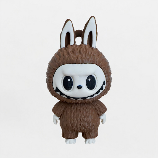 3D Printed Labubu Figure – Customizable PLA Toy | Keychain or Figurine | Kawaii Fantasy Art Toy