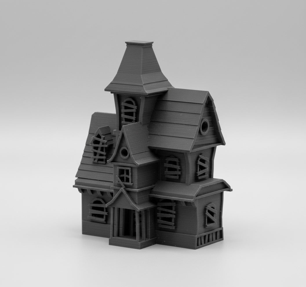 Halloween Haunted House with Candle Light