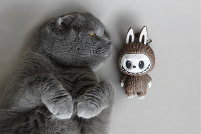 3D Printed Labubu Figure – Customizable PLA Toy | Bag charm or Figurine | Kawaii Fantasy Art Toy