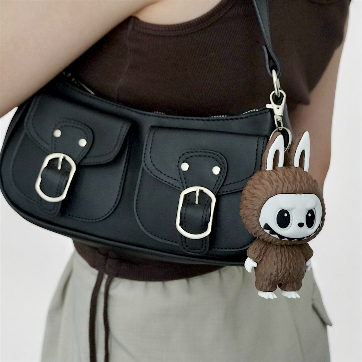 3D Printed Labubu Figure – Customizable PLA Toy | Bag charm or Figurine | Kawaii Fantasy Art Toy