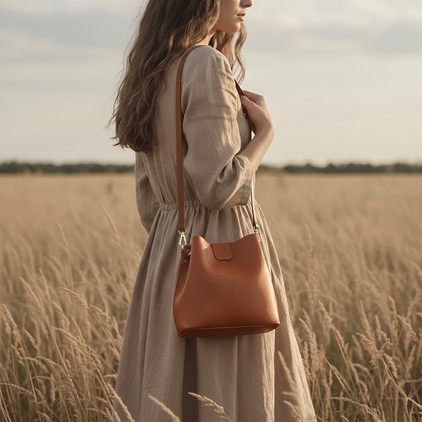 Luna bag by Rotta - Bucket bag vegan leather