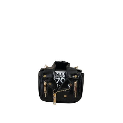 NOVA Mini Leather Crossbody Bag with Chain Strap