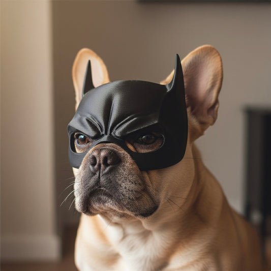 Batman Dog Mask, Pet Cosplay Costume for Halloween, Dogman Mask for Small & Large Breeds, Superhero Dog Mask, Dog Costume Accessories