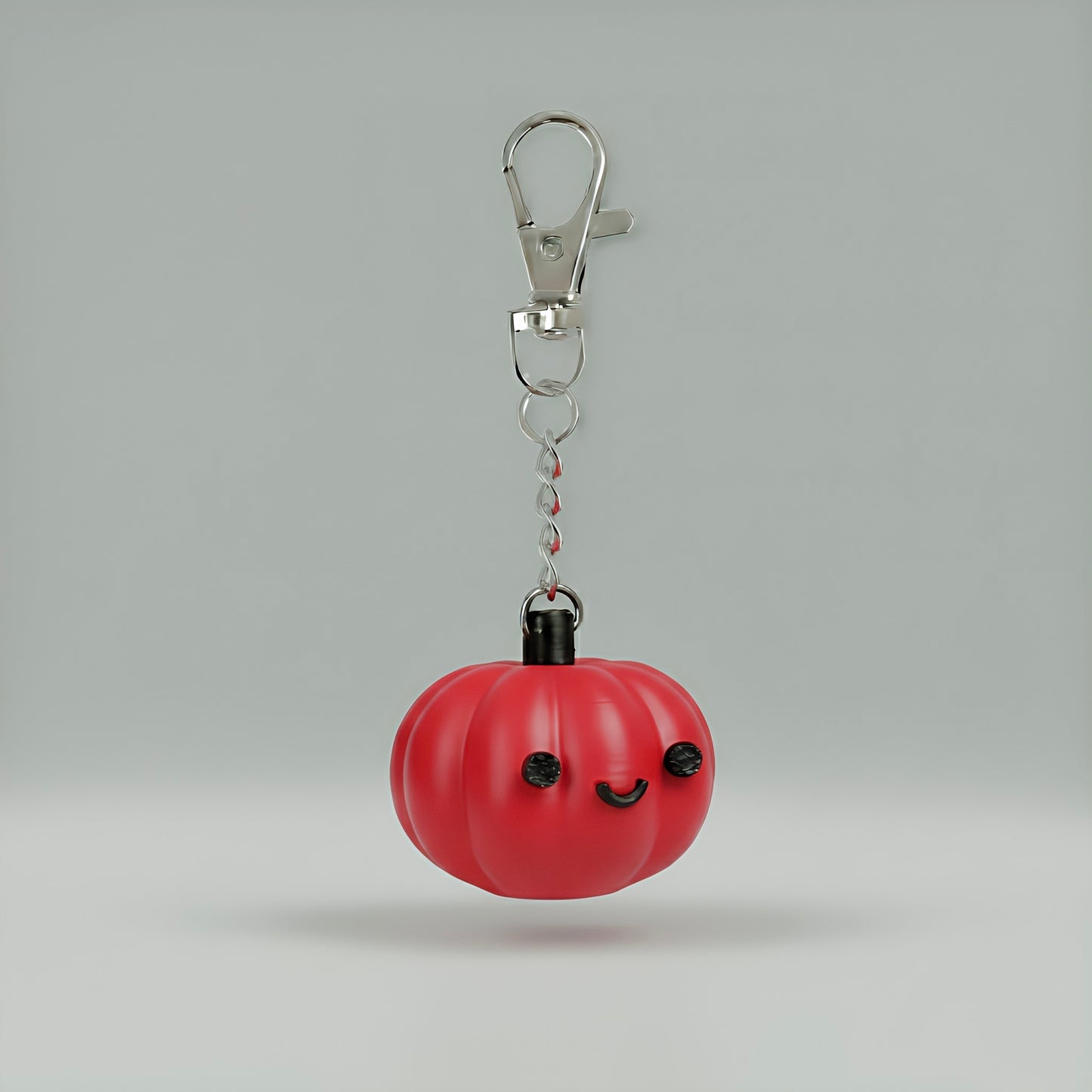 Spooky pumpkin bag charm