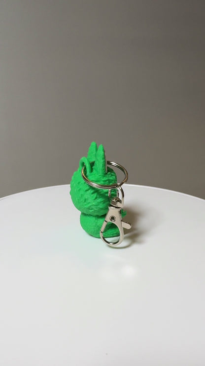 Custom Labubu-Inspired Bag Charm & Keychain