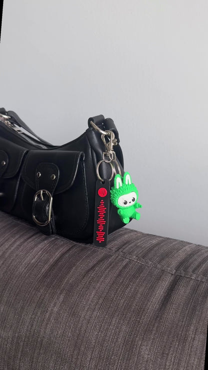 Custom Labubu-Inspired Bag Charm & Keychain