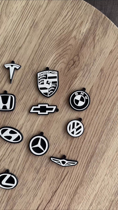 Custom Car Brand Logo Keychain – Choose Your Favorite!